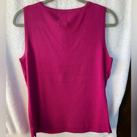 Chico’s Apparel Gemini Sleeveless Knit; Goddess/Pink; NWT; M/8 - Picture 6 of 12